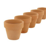 Pot en terre cuite Ø 4,5 cm - 4 pcs