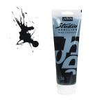 Peinture acrylique étude Studio 250ml - 26 - Noir de Mars