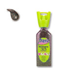 Peinture 3D pailleté 37 ml - Bicolore café