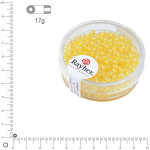 Perles de rocailles Arktis lustrées Ø 2,6 mm x 17 g - Vanille