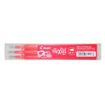 Recharges d'encre rouge pour FriXion Ball par 3