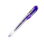 Stylo encre gel large effet pailleté - Violet