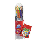Crayon de couleur aquarellable Colour Grip + Set fusée