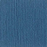 Papier Bazzill Toile 30,5 x 30,5 cm - 216 g/m² - Bleu Mysterio