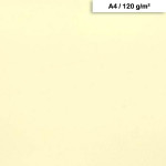 Feuille de papier Maya A4 21 x 29,7 cm 120 g/m² - vendu à la feuille - Ivoire