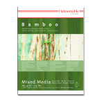 Bloc de papier bamboo multitechniques 265 g/m² - 24 x 32 cm