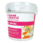 Gel à bougie Cristal 800 g + 8 mèches