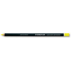 Crayon marqueur à sec Glasochrom jaune