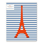 Cahier ligné numéroté 17 x 22 cm 100 g/m² 64 p Matelot Eiffel