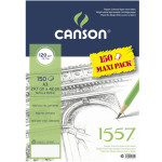 Canson Papier à dessin blanc recyclé Grain Fin 160g/m², pochette Canson  chez Rougier & Plé