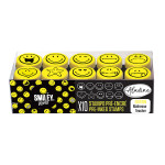 Tampons pré-encrés Smiley - 10 pcs