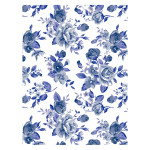 Papier Décopatch 811 Lili blue (porcelaine)