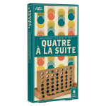 Jeu Quatre à la suite en bois Vintage