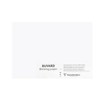 Papier buvard blanc 250 g/m² 50 x 65 cm
